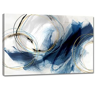 Blue Fantasy Wall Art Canvas