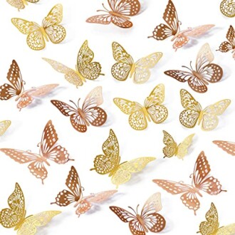 SAOROPEB 3D Butterfly Wall Decor