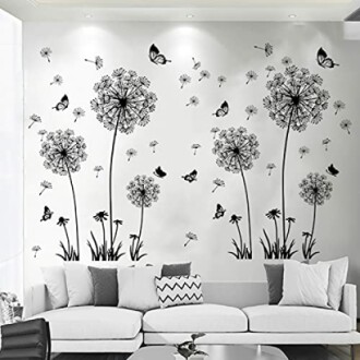 2 Set Dandelion Wall Decals