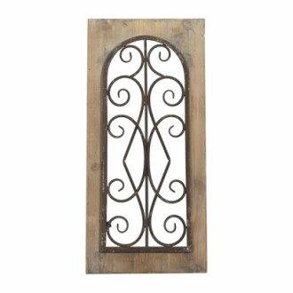 Wood Scroll Home Wall Decor