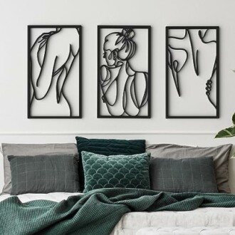 Minimalist Metal Wall Art Decor