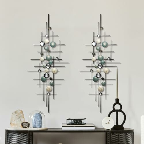 KEQAM Large Modern Metal Wall Art