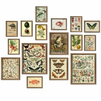 Anerza Vintage Wall Art Set