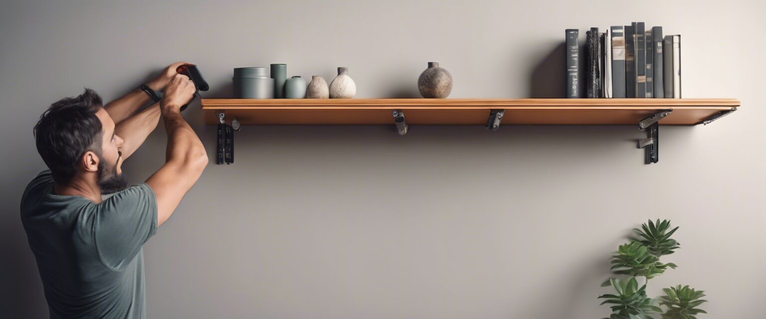 Wall Shelves Installation