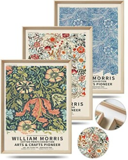 William Morris Wood Canvas Wall Art